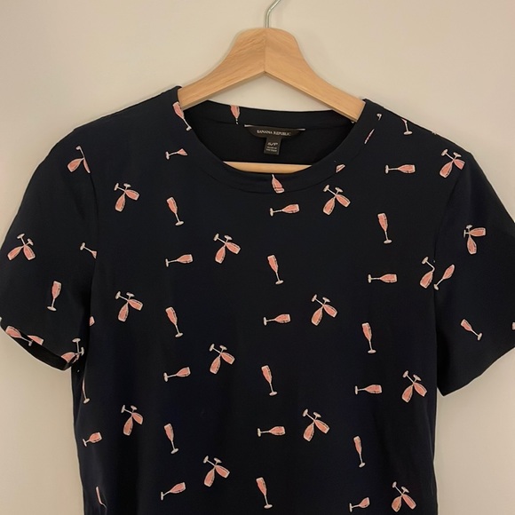 Banana Republic Brunch Prosecco t-shirt - Picture 1 of 4